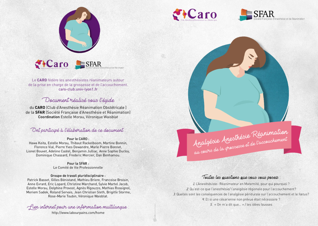 lnformation CARO brochure – format livret à imprimer